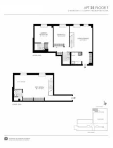 NO FEE! Massive Duplex 3BR/2.5BA with Two Entrances in Hell’s Kitchen