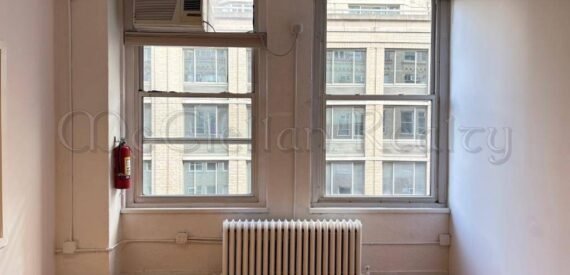 Modern Midtown Office: High Ceilings, Private Room, Roof Deck, 24/7 Access