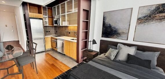 Amazing open layout on West 42nd Street in Hell’s Kitchen