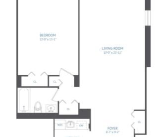 Amazing 1 bed on West 90th Street in Upper West Side