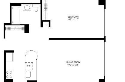 Amazing 1 bed on West 30th Street in Hudson Yards