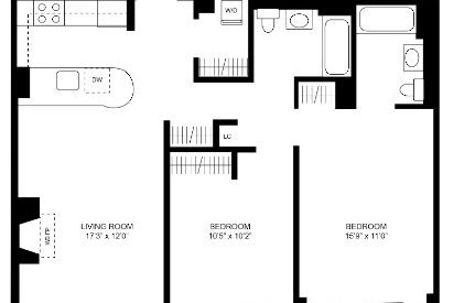 Amazing 2 bed on Worth Street in Tribeca