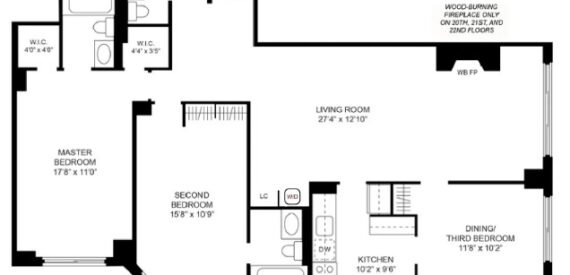 Amazing 3 bed on West End Avenue in upper west side