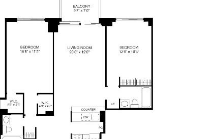 Amazing 2 bed on West End Avenue in upper west side