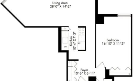 Amazing 1 bed on Waterside Plaza in Kips Bay