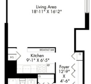 Amazing Studio on Waterside Plaza in Kips Bay