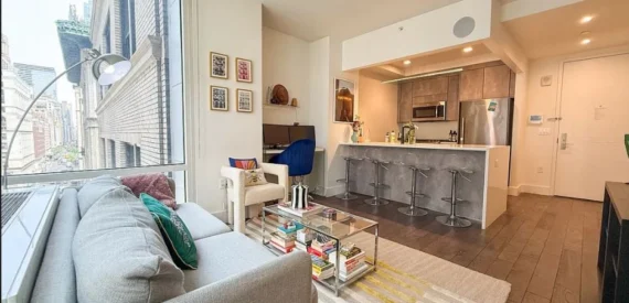 Amazing 1 bed on Madison Avenue in Midtown South