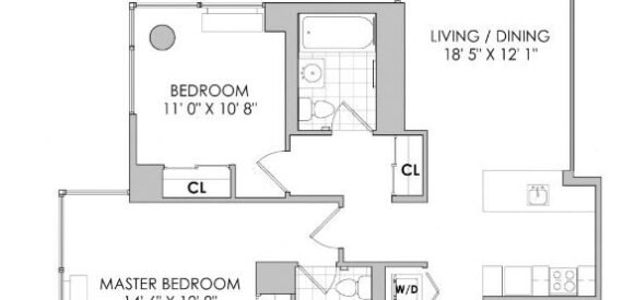 Amazing 2 bed on West 42nd Street in Hell’s Kitchen