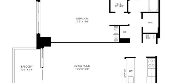 Amazing 1 bed on West End Avenue in Upper West Side