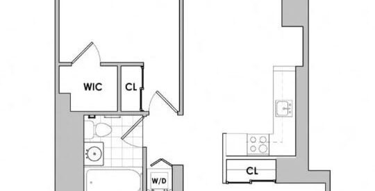 Amazing 1 bed on West 42nd Street in Hell’s Kitchen