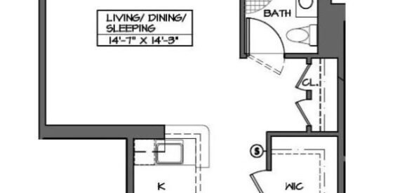 Amazing open layout on Manhattan Avenue in South Harlem