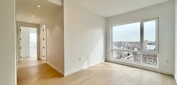 Luxury 2BR Corner Unit w/ Rooftop, Gym &amp; Full Amenities | Steps to Prospect Park