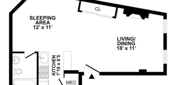 Amazing open layout on West Broadway in Soho