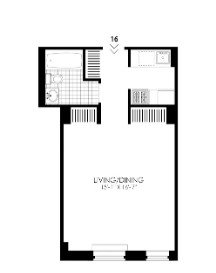 Amazing Studio on West 53rd Street in Hell’s Kitchen