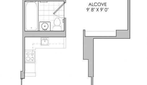 Amazing open layout on West 42nd Street in Hell’s Kitchen