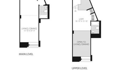 Amazing open layout on Greenwich Street in West Village