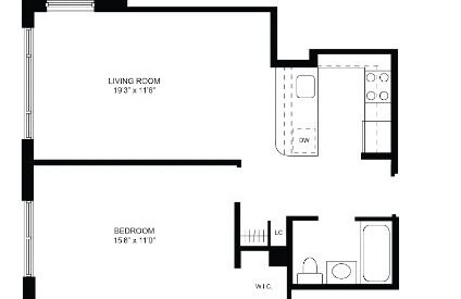 Amazing 1 bed on Elizabeth Street in Noho