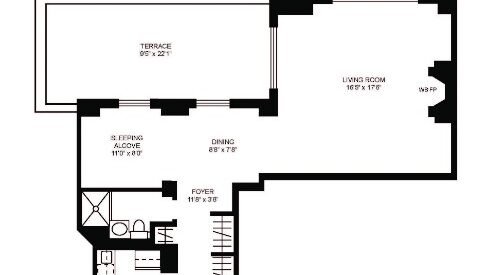 Amazing 1 bed on West 55th Street in Midtown