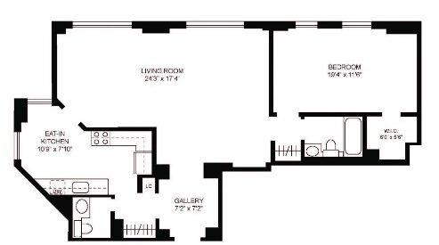 Amazing 1 bed on West 55th Street in Midtown