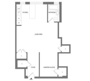 Amazing Studio on Greenwich Street in West Village