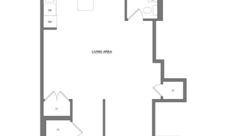 Amazing Studio on Greenwich Street in West Village