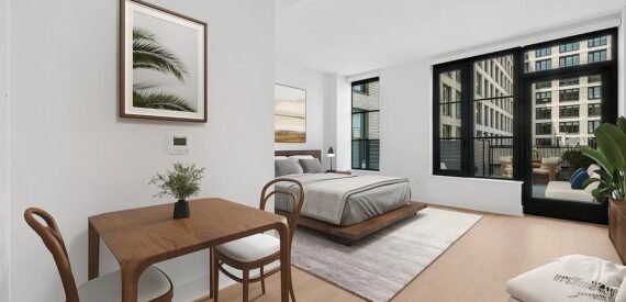 New Luxury Studio W/Terrace