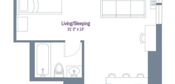 Amazing open layout on East 34th Street in Kips Bay