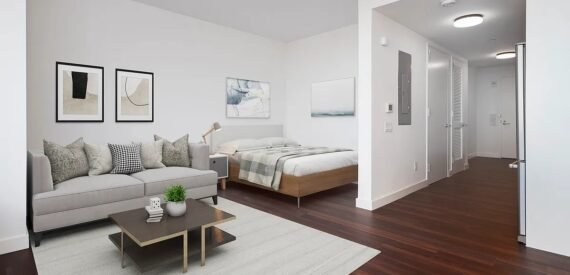 BRAND NEW STUDIO IN LUXURY BUILDING! NO FEE!!!