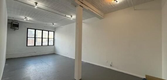 Spacious Industrial Loft Office in Prime Bushwick – 700 Sq Ft, Customizable Space