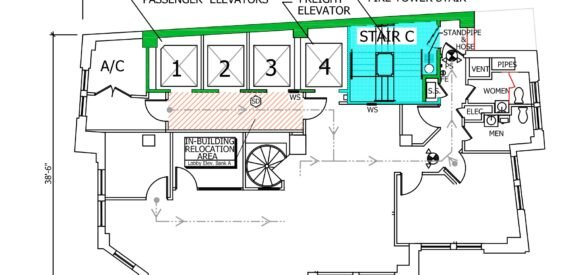 Full floor presence! Great natural light