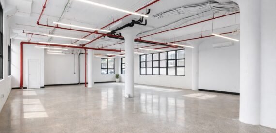 Spacious 3,500 Sq Ft Commercial Loft with High Ceilings in Bushwick, Brooklyn