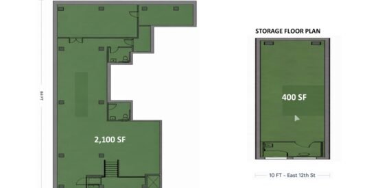 Retail Space for Lease in East Village