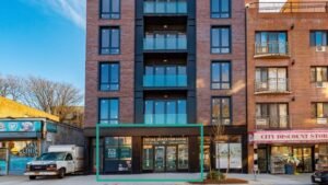 Newly Developed Retail Space in Sunnyside, Queens with Large Outdoor Yard and Basement
