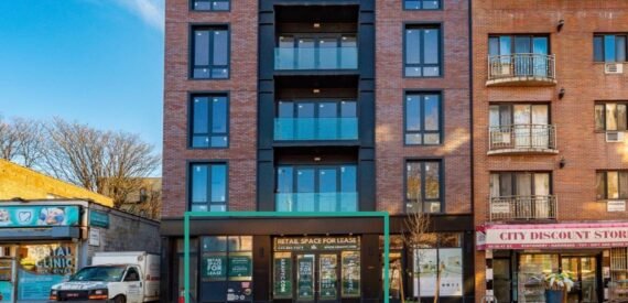 Newly Developed Retail Space in Sunnyside, Queens with Large Outdoor Yard and Basement