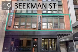 19 Beekman Street Second Floor Retail Space Available (Short-Term Leases Only)