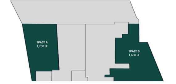 TWO Retail Spaces Available on 80 John Street (FiDi)