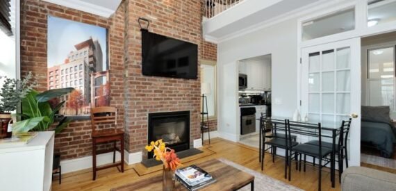Fully Furnished 3 Bedroom apartment in Hell’s Kitchen washer and dryer Summer Availability!!!