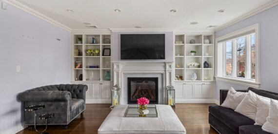 White Stone Home For Sale