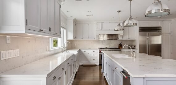 White Stone Home For Sale