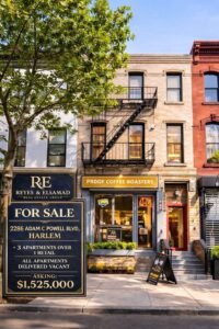 Prime Harlem Mixed-Use Building: Vacant Apartments + Retail