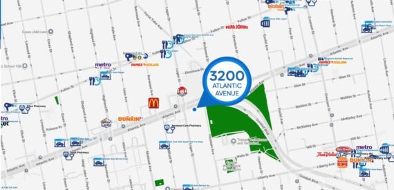 Retail/Restaurant Spaces for Lease in Cypress Hills – 3200 Atlantic Ave