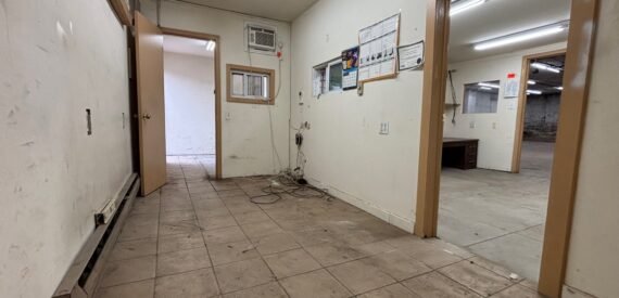 5,000 SF Column-Free Warehouse for Lease in Prime Clinton Hill/Bed-Stuy Location