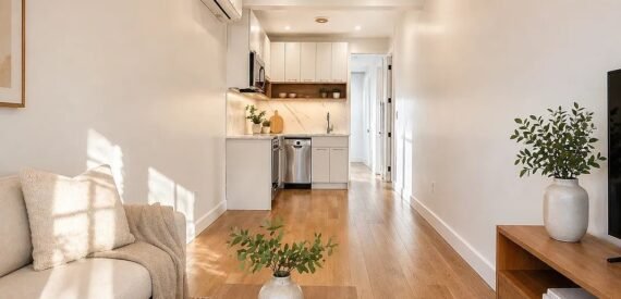 Spacious 3BR/3BA w/ Private Terrace &amp; Rooftop in Greenwood Heights, Brooklyn