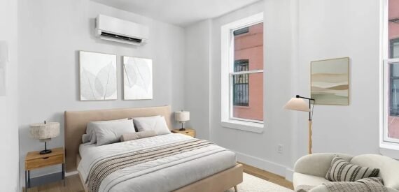 Modern 2BR + Private Balcony &amp; Full Amenities in Flatbush, No Fee, Pets OK!