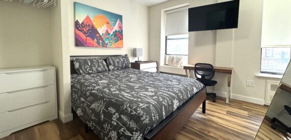 Spacious Furnished Studio Steps from Central Park West Near Columbia University