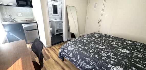 Spacious Furnished Studio Steps from Central Park West Near Columbia University