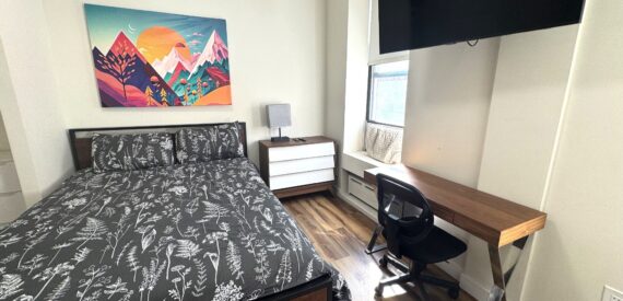 Spacious Furnished Studio Steps from Central Park West Near Columbia University