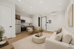 NO FEE! Spacious 2BR w/ In-Unit Laundry &amp; Private Balcony at 1120 Rogers Ave, Brooklyn