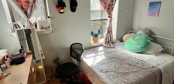 NO FEE! Spacious 3BR w/ Central A/C, Steps to Subway in Crown Heights