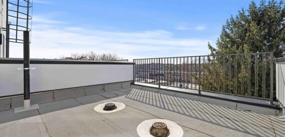 NO FEE! Spacious 2BR w/ In-Unit Laundry &amp; Private Balcony at 1120 Rogers Ave, Brooklyn